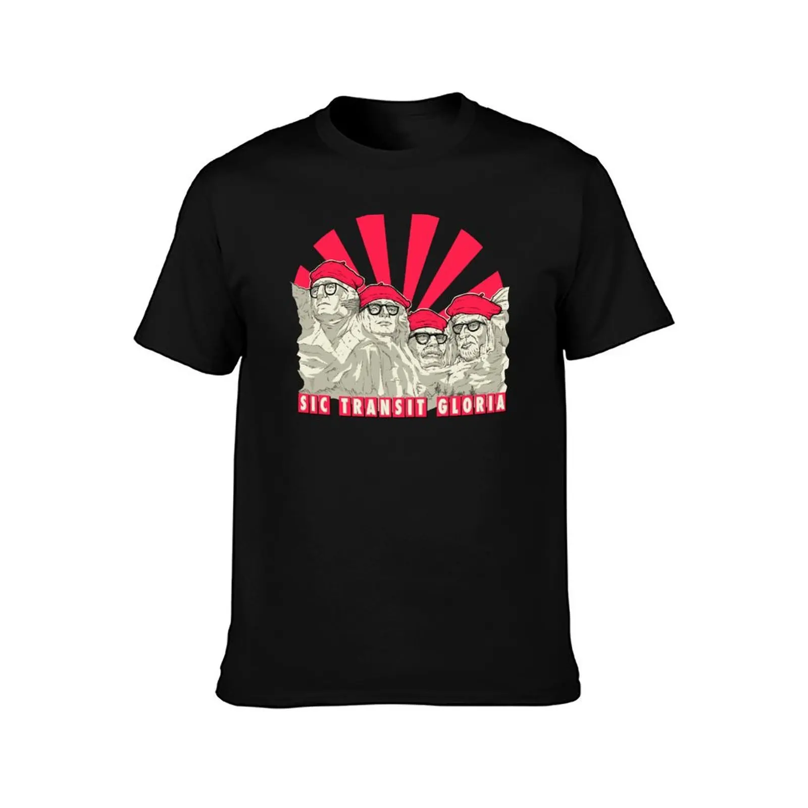 Glory Fades T-Shirt Summer Casual Cotton Tee Oversized Streetwear Tops Vintage Graphic Print Loose Fit Short Sleeve