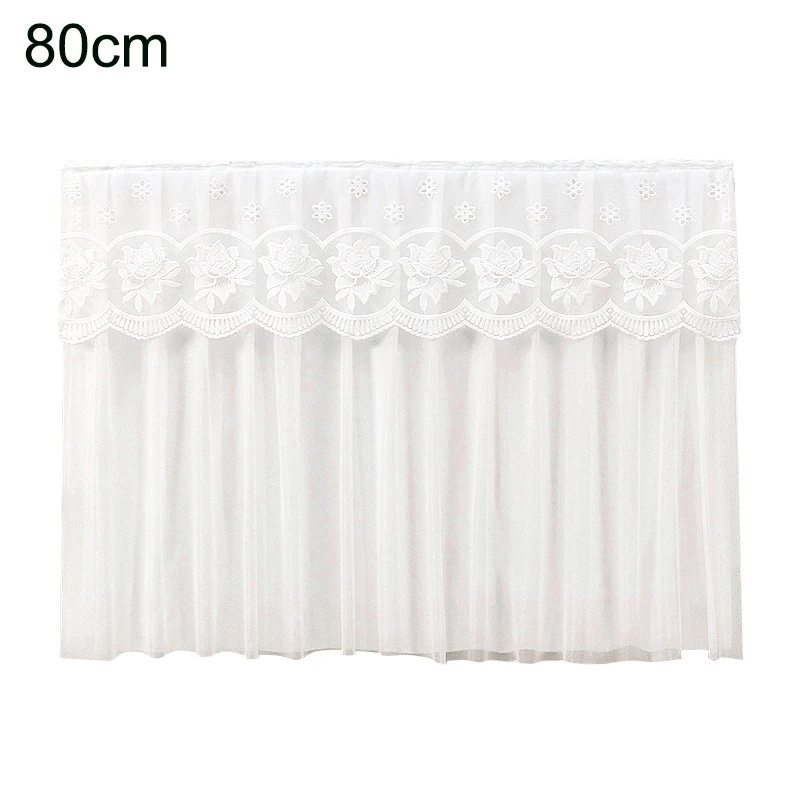 Decorative Radiator Cover Secure Fit Lace Radiator Cover Health-Conscious Material Pilling Resistant Double-Layer Fabric