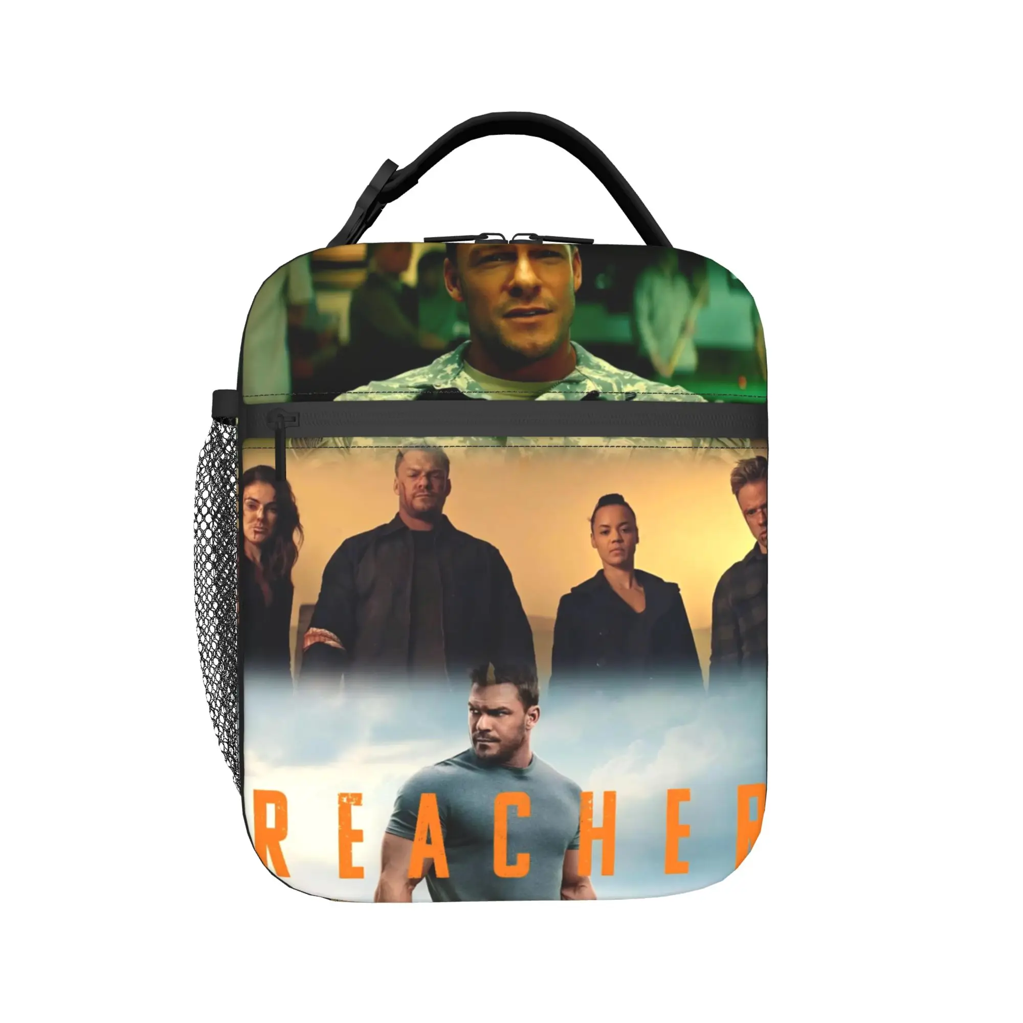 Reachers Movie Merch Insulated Lunch Bags For Work  Food Box Portable Thermal Cooler Lunch Boxes