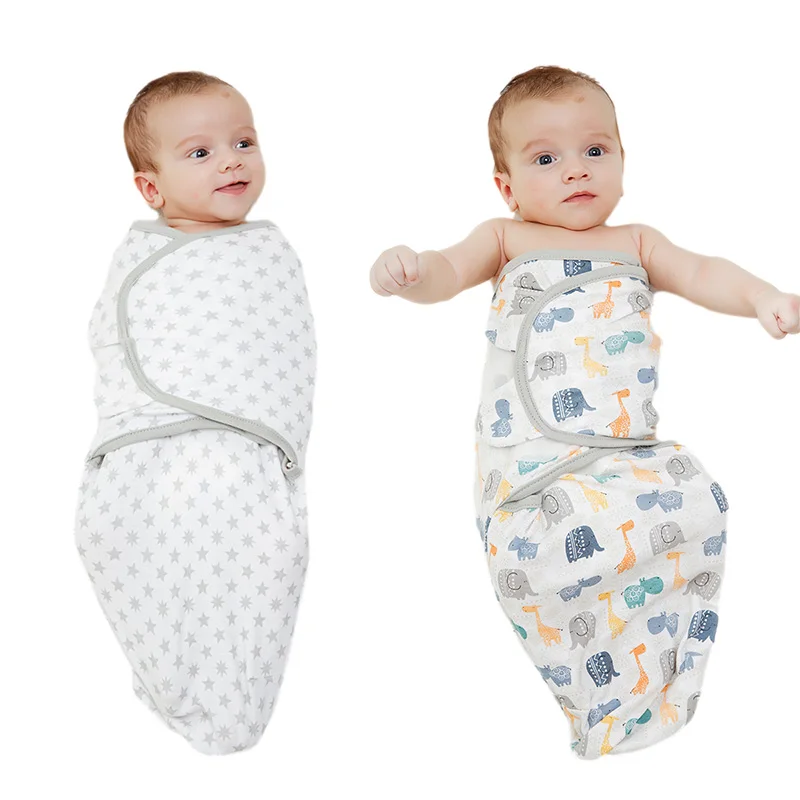 Cotton Baby Sleeping Bag and Hat Set 2