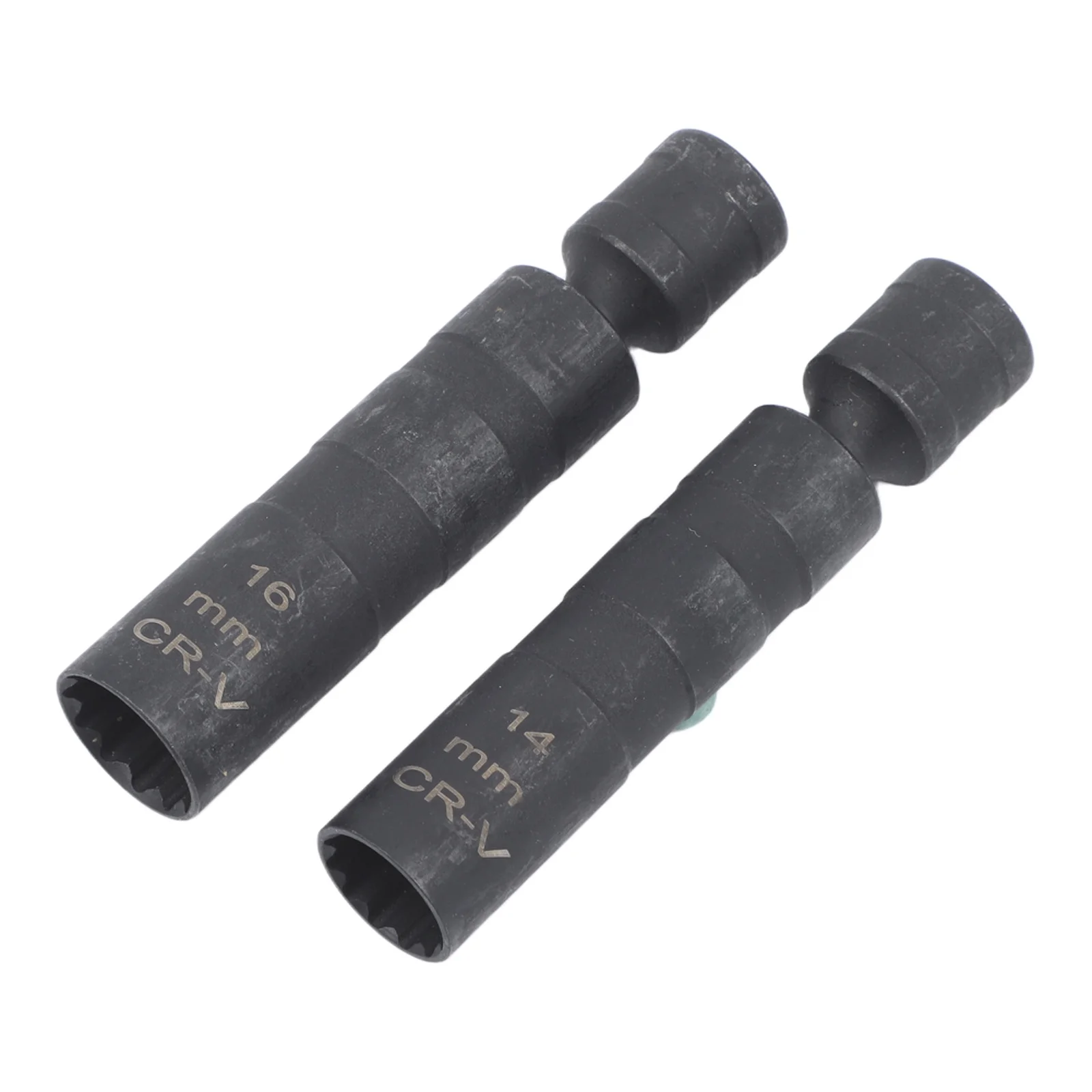 14mm 16mm Chrome Vanadium Steel Spark Socket Removal Installation Tool With 360 Degree Rotating Head For Car Engine Repair