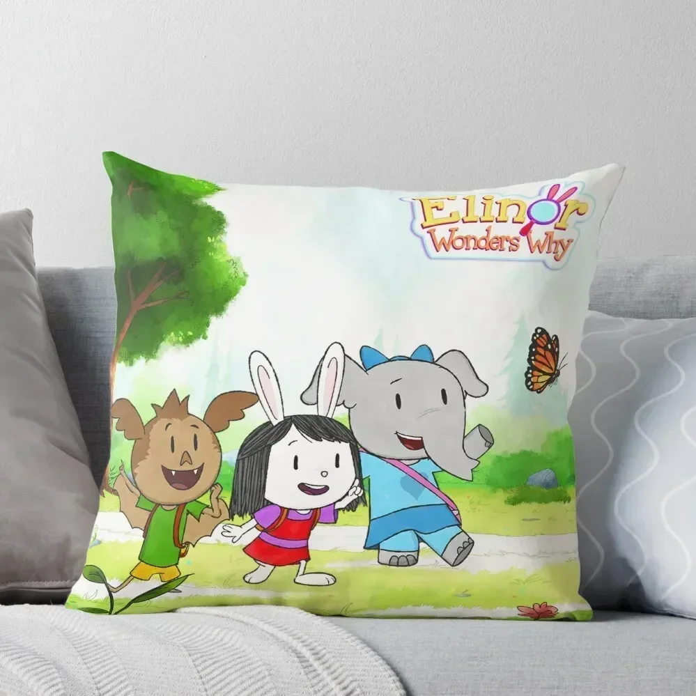 Elinor Wonders Why Throw Pillow Custom Cushion Photo Cushions For Decorative Sofa pillow