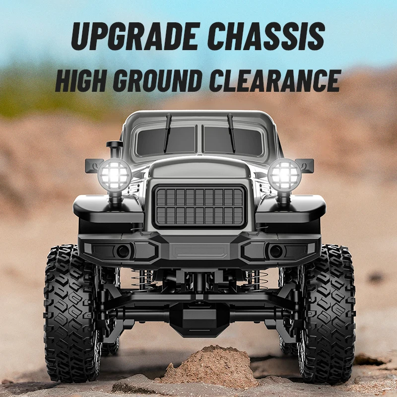 JJRC C8813 RC รถบรรทุก 2.4G 4WD RC Pick-up รถปีนเขา Off-Road รถจําลอง RC Crawler รถของเล่นของขวัญสําหรับเด็กผู้ใหญ่