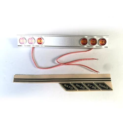 TOUCAN RC Light Led Cabin Rear Roof Lamp For Lesu Tamiyaya 1/14 RC Tractor Truck Car Model Spare Parts Th20261-SMT7