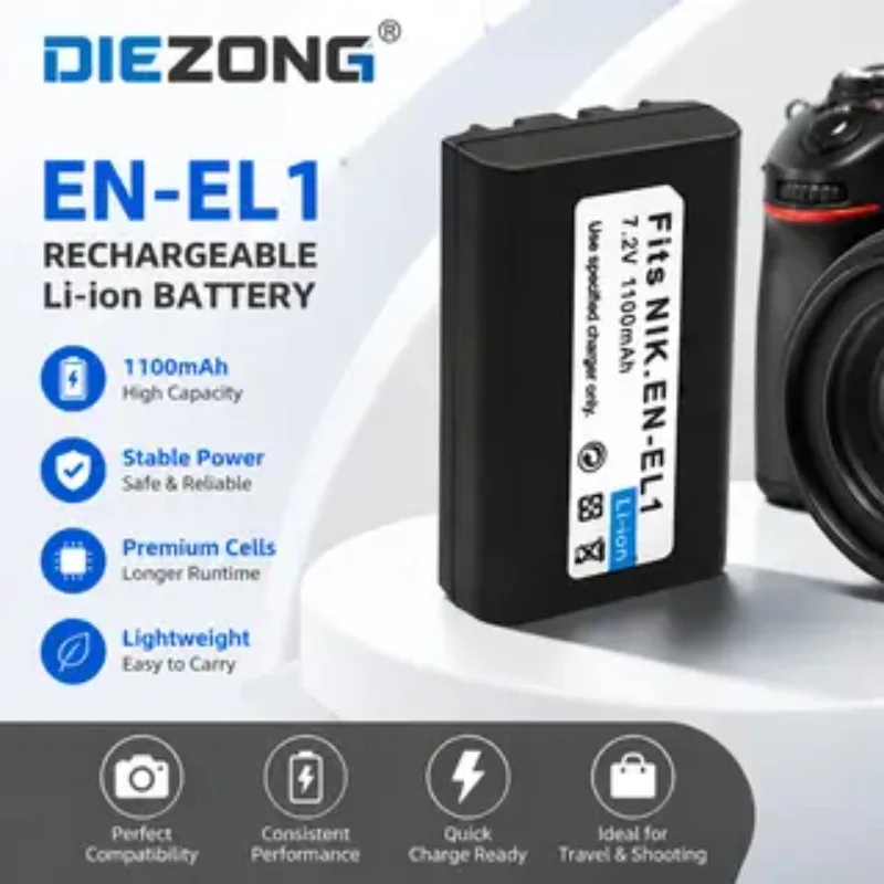 

For Nikon EN-EL1 Battery E4300 4500 4800 5400 5700 880 995 in stock High-Quality Fast Shipping
