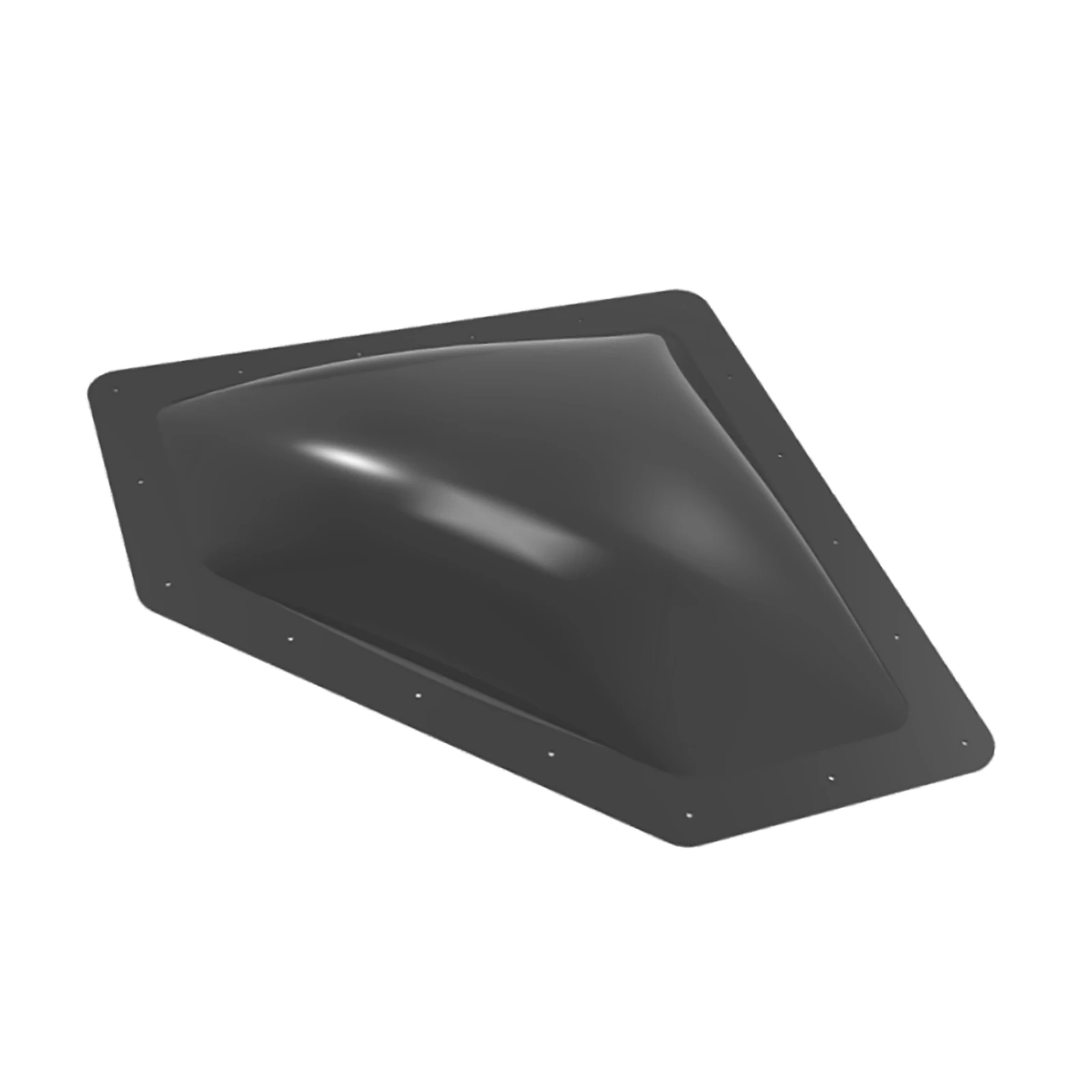 غطاء بديل كوة RV مقاس 24 × 11 بوصة، غطاء كوة RV لتركيب السقف، للمركبات الترفيهية، المعسكر، مقطورات السفر، أسود #3