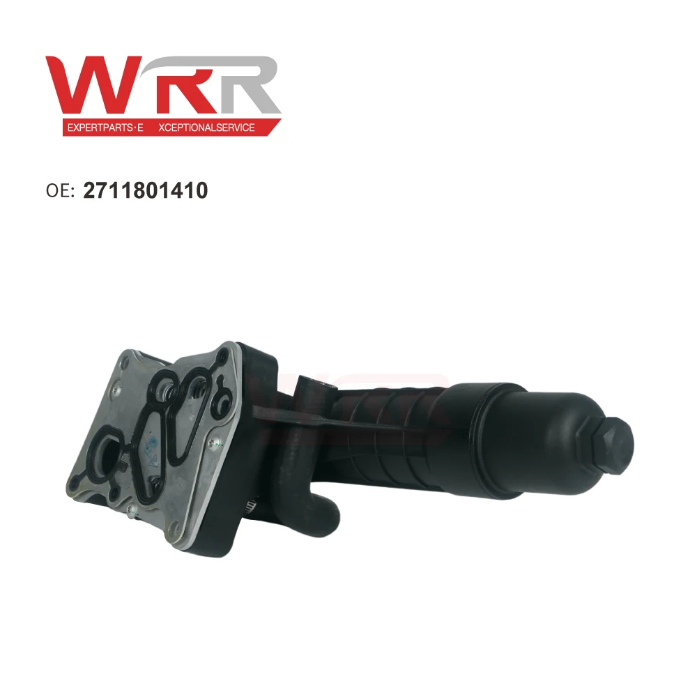 WRR 2711801410 Engine Oil Filter Housing M271 for Mercedes-Ben Oil Cooler high quality W204 W212 auto parts C180 E350