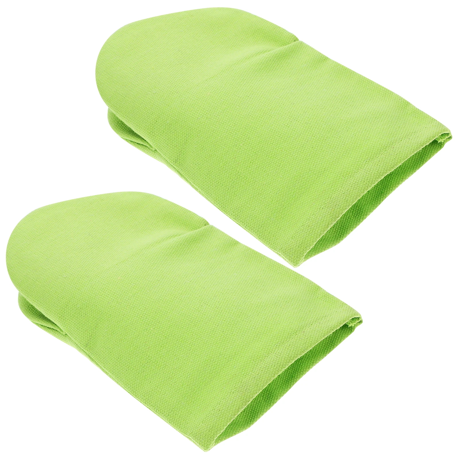 

2 Pcs Hand Puppet Material Canvas Finger Puppets Green Duck Mouth Kids Telling Puppet DIY