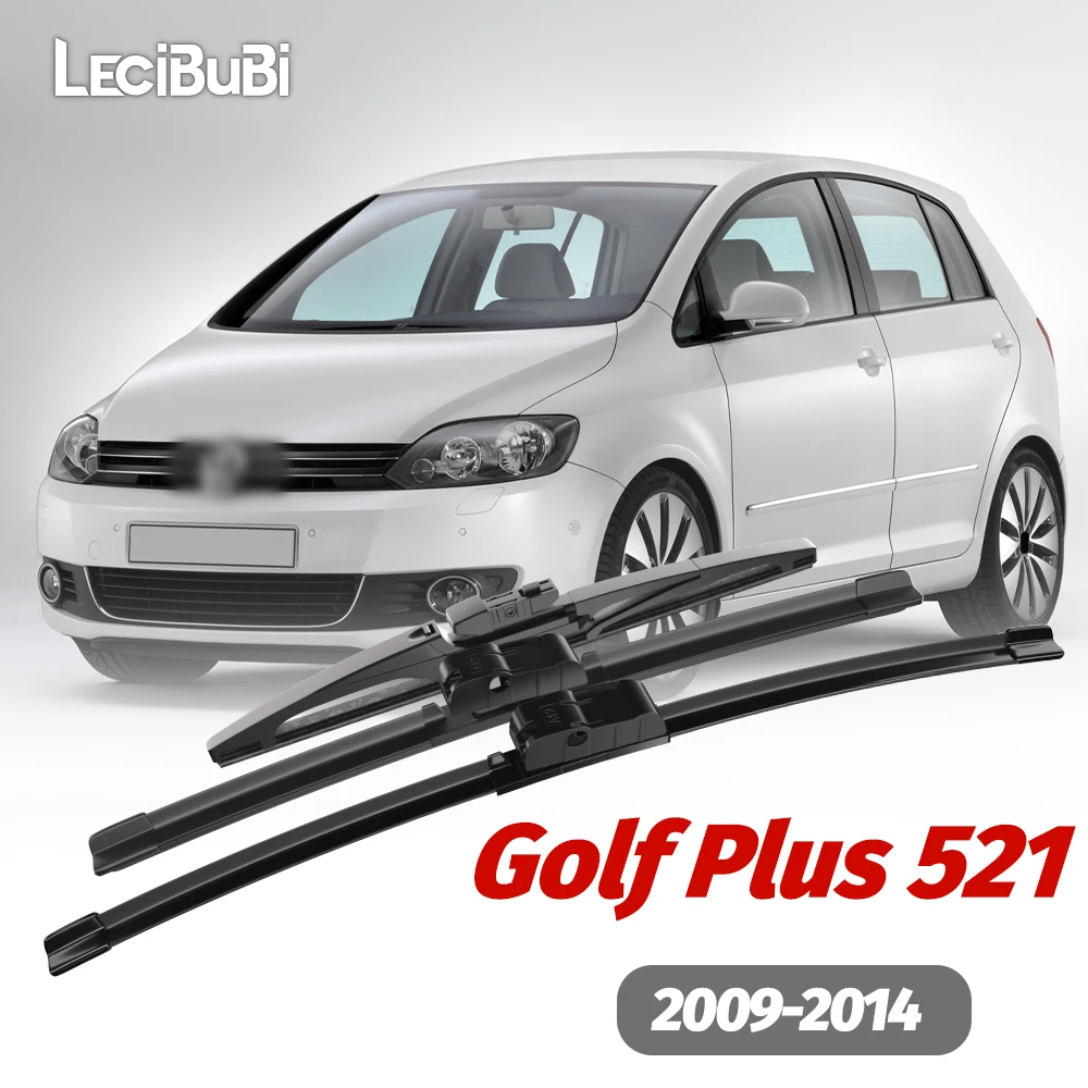 1 Satz vorne und hinten Scheibenwischerblätter Scheibenwischer für VW Golf Plus 521 2009–2014 2010 2011 2012 2013 Zubehör