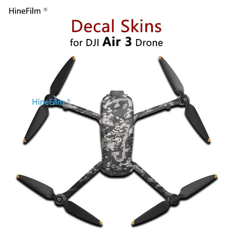 Customized Skin for DJI Air3 Drone Stickers Protective Cover Skin For DJI Air 3 Drone Skin Decal Anti-scratch Coat Wrap