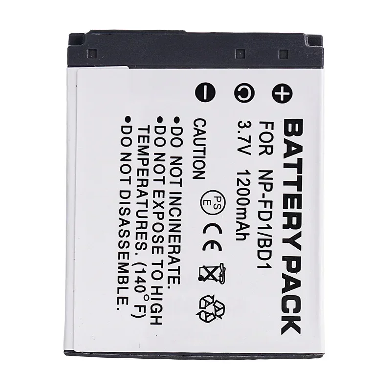 NP-BD1/FD1 3.7V 1200mAH بطارية مناسبة لسوني DSC-TX1 T2 T70 T77 T90 T200 T700 T900