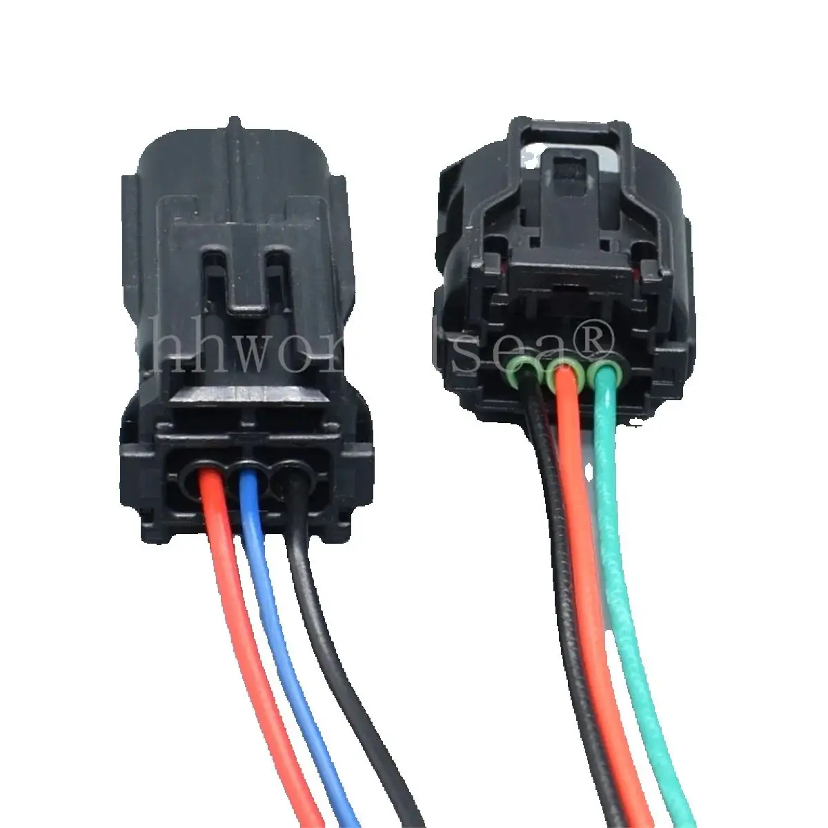 shhworldsea 3 Pin Female/male Headlight Lamp Camshaft Sensor waterproof auto connector 6189-1129 6188-4920