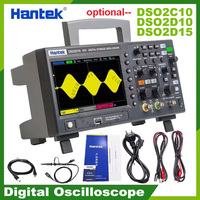 Hantek DSO2D15 DSO2C10 2D10 Digital Oscilloscope 2 chan nels 100Mhz/150Mhz Storage USB Osciloscopio Portable Multimeter Tester