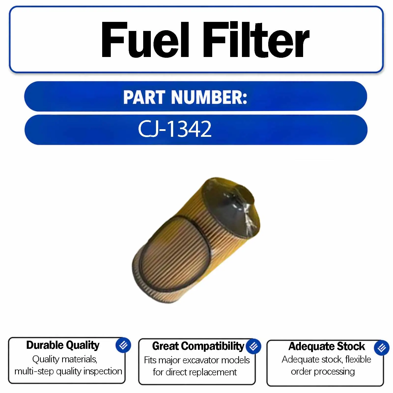 Oil Filter 1000491060E For Shantui SE75-9 Crawler Excavators for Weichai Engine