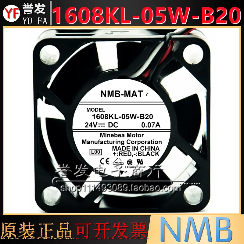 BARU ASLI 1608KL-05W-B29 24V 0.07A 4020 40x40x20mm KIPAS PENDINGIN RADIATOR