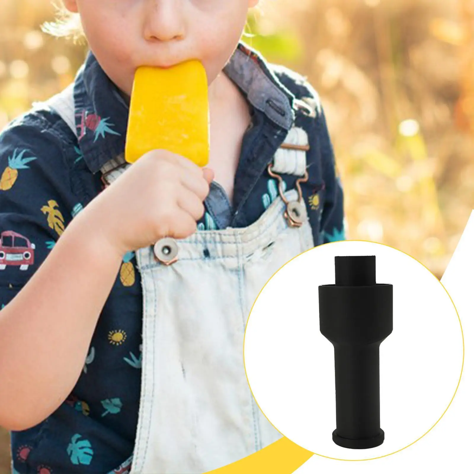 

Ice Cream Holder Stand for Kids No Freezing Hands Compact Popsicle Holder No Drip for Household Outdoor Summer Ice Lolly Kitchen