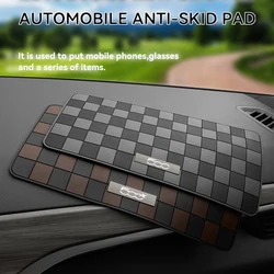 Car Non Slip Mat Sticky Anti Slip PVC Pads Heat Resistant For Fiat 500 500C 500L 500X 500e Punto Stilo