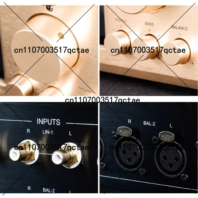 C 245PRO Fully Balanced HiFi Class A Amplifier Preamp with Bass and Treble Control