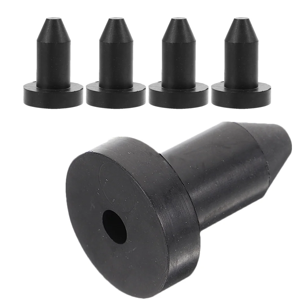 

5PCS Kayak Drain Plug Scupper Kit Marine Rubber Accessory Hole Black Replacement Inflatable Waterproof Boat Fishing Pedal
