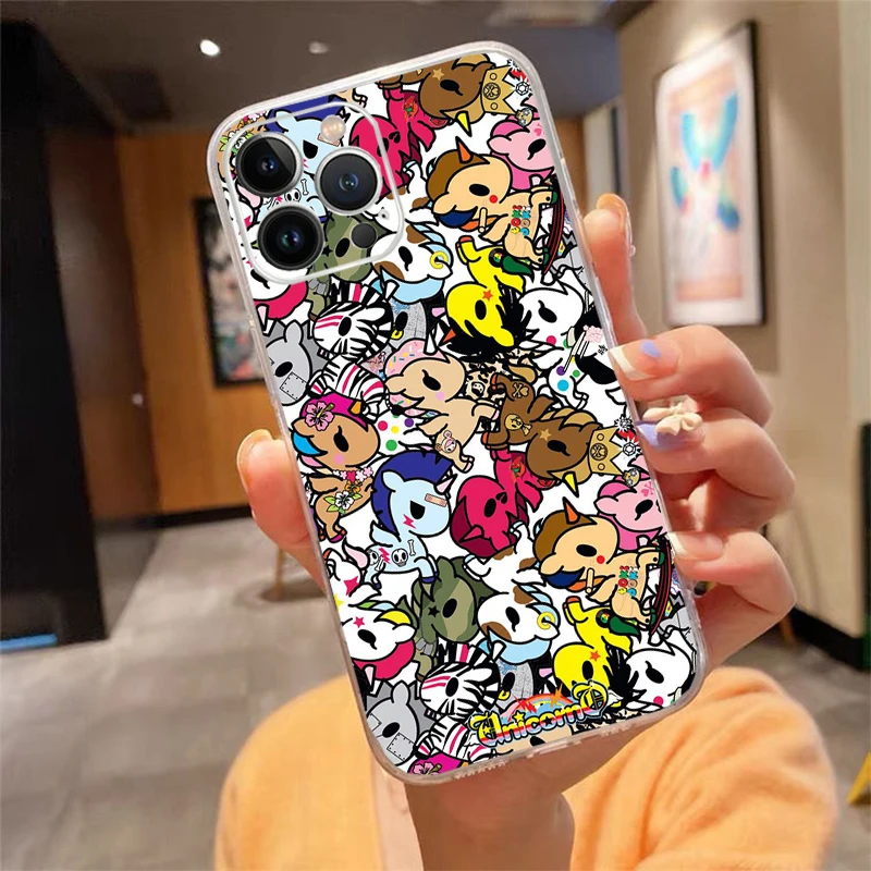 حافظة هاتف آيفون 17ProMax Air 16 15 14 13 Pro Max 15 16 Pro 15Plus لطيف اليابان Tokidoki اليابانية