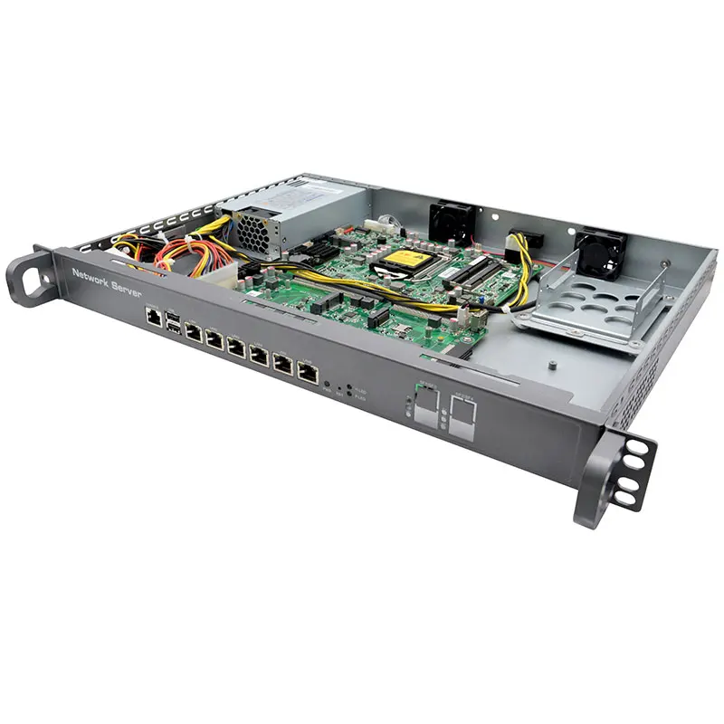 

Firewall Mikrotik pfSense VPN 1U Rackmount Network Security Appliance AES-NI LGA1151 i3 6100 i5 6500 i7 6700 i7 7700 6 Lan 2