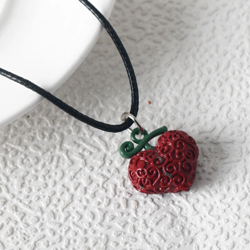 Anime Devil Fruit Cosplay Luffy Necklace Devil Nut Neck Chain Men Women Fashion Fantasy Jewelry Choker Gifts Accessories Gifts image 6
