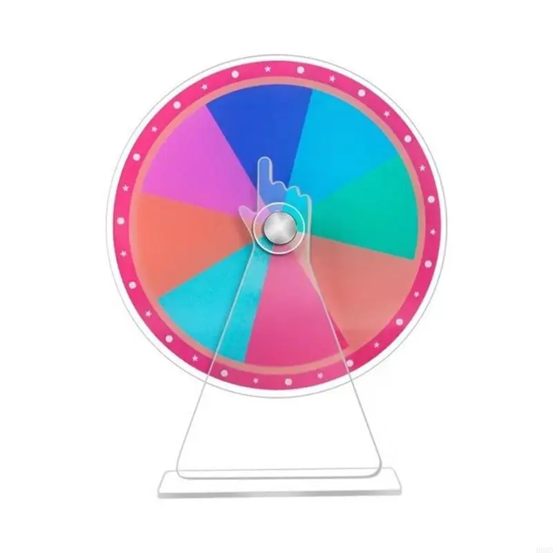 Tabletop Prize Turn Plate Wheel Prize Game Turn Plate Lucky Draws Rotating Wheel