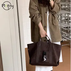 Handbag Women Vintage Designer Luxury Shoulder Bags Large Capacity Winter Handbag Commute Shopping Bolsas Femininas 2026 New