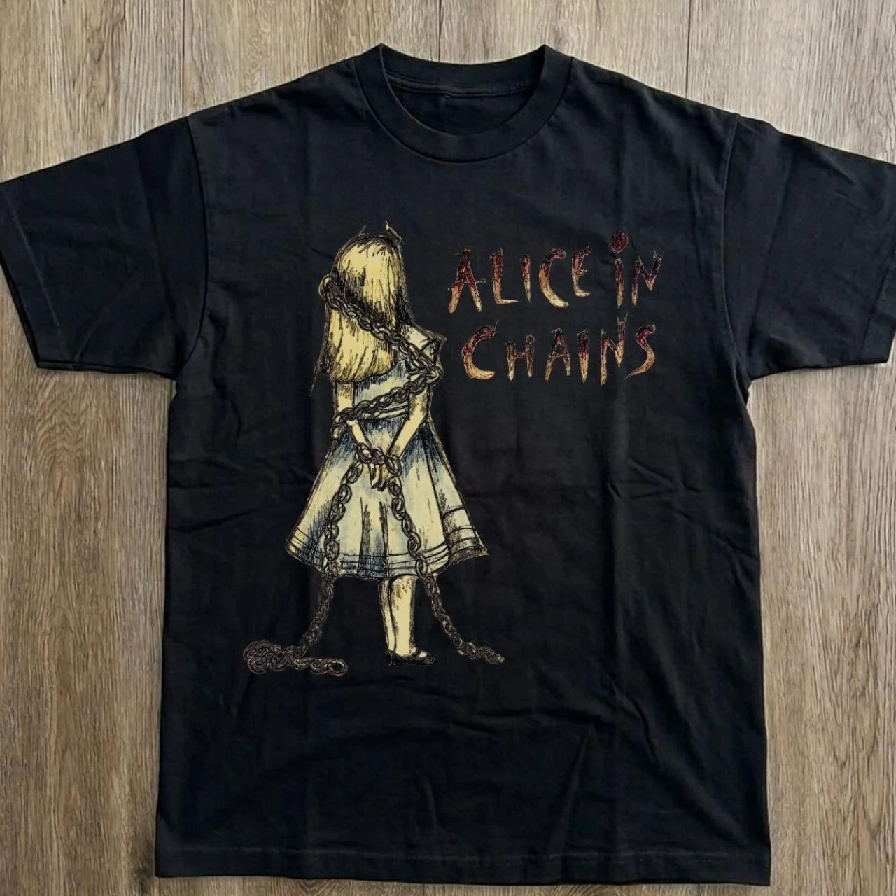 Rock Band Alice in Chains Jar of Flies Album Graphic T-shirt Men's Women Gothic Punk Pop Music Streetwear Male Fashion T Shirts