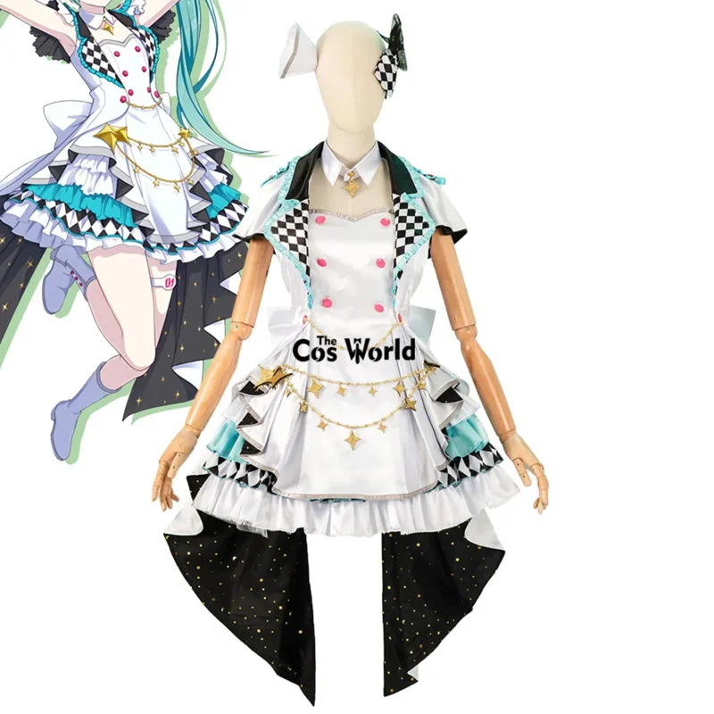 Project Sekai Colorful Stage Feat MORE MORE JUMP Miku Outfits Anime Customize Cosplay Costumes