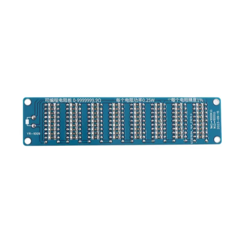 1pcs Original Genuine 0.1Ω–9999999Ω Programmable Resistor Board Module, Eight-Segment, 1% Precision