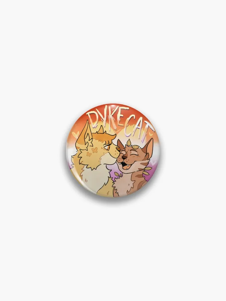 D*ke Cat Pin Buttons Brooches Pin Jewelry Accessory Customize Brooch Fashion Lapel Badges