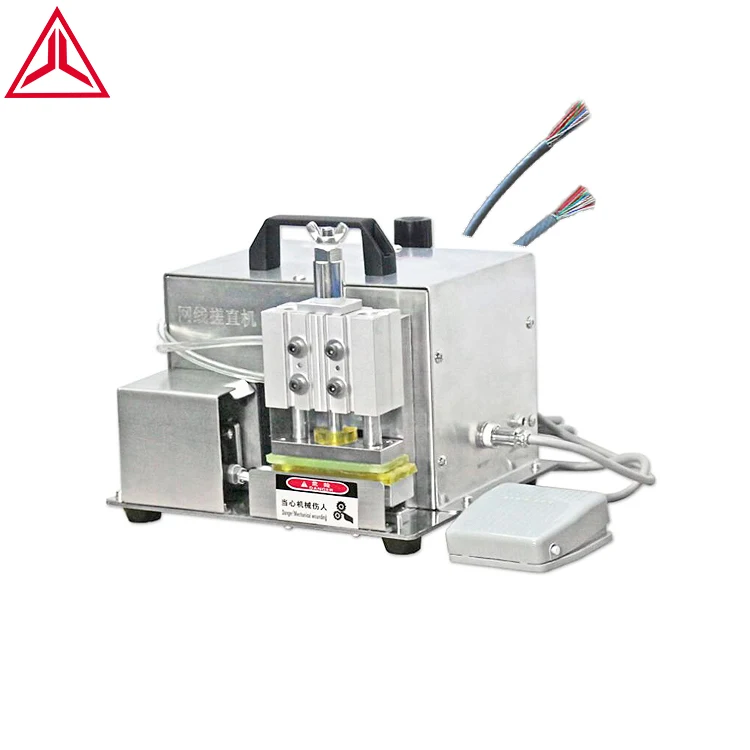 Factory Direct Sale Multi-core   5   6 Network Cable Straightening Machine Wire Flattening Machine