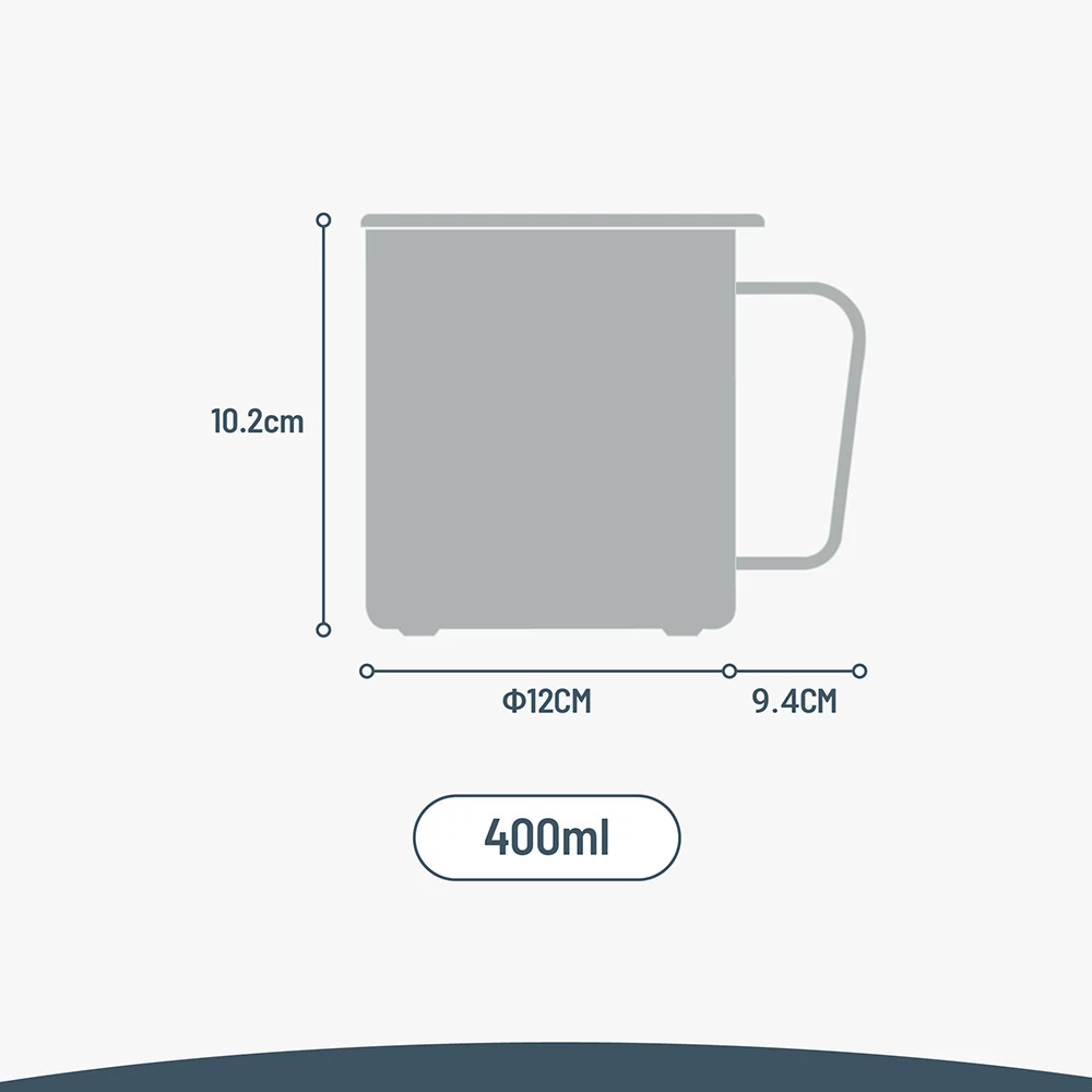 كوب قهوة مكتب أنيق من Tyeso 304 بغطاء مرئي من الفولاذ المقاوم للصدأ بتصميم بسيط مع مقبض كوب للجنسين للاستخدام اليومي #6