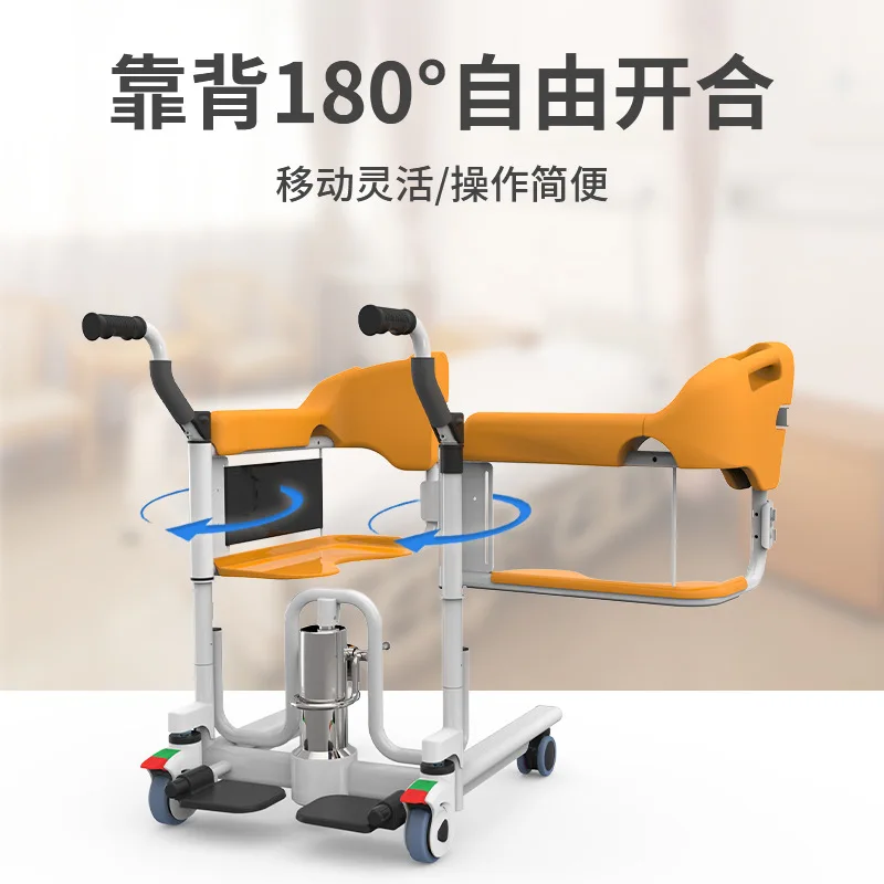 Paralisi parziale per assistenza agli anziani, macchina per lo spostamento del letto