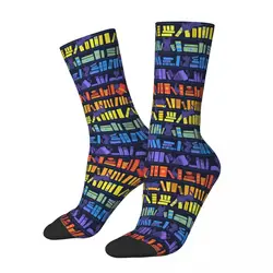 Library Cats Stockings Girls Colorful Kittens Socks Comfortable Gothic Socks Spring Outdoor Non Slip Socks Birthday Present