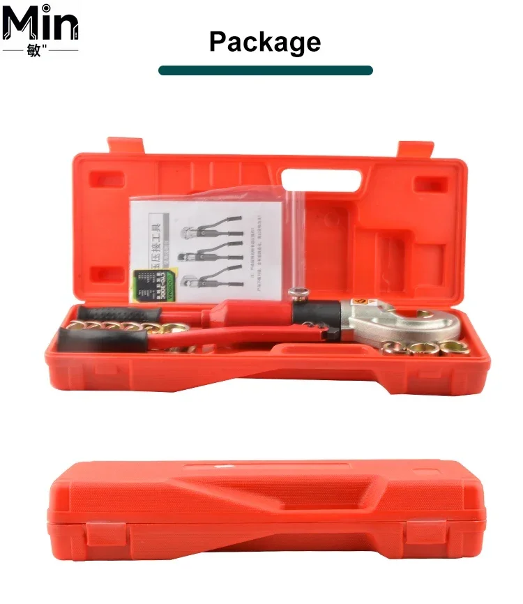 CYO-300C Hand Hydraulic Cable Lug Crimping Tool Steel Safety Valve Wire Crimper for AL CU Cable Lab Electrical Work