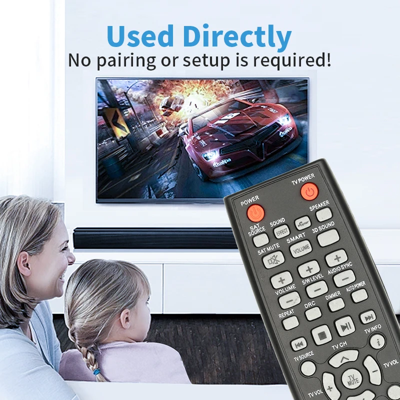 AH59-02434A Remote Control For Samsung Soundbar System HW-E450 HW-E550 HW-E551 HW-F450 HW-E450ZA HW-E450/ZC HW-E550ZA HW-E550/ZC