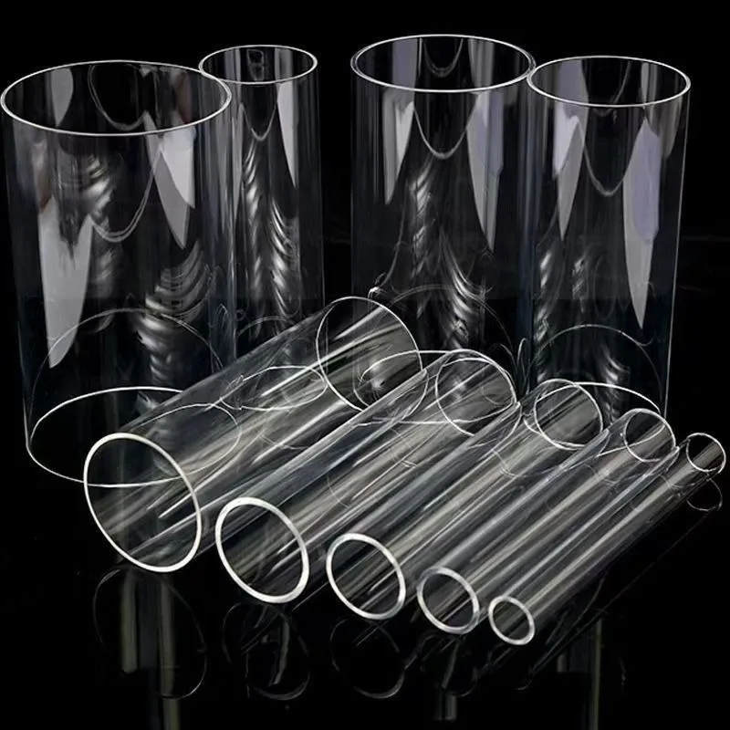 3PCS Acrylic Tube 3''(75mm)OD&Other Size Clear Plastic Pipe Tube (500mm)20''L Pipe Round Polycarbonate Tubing Chemical Resistant