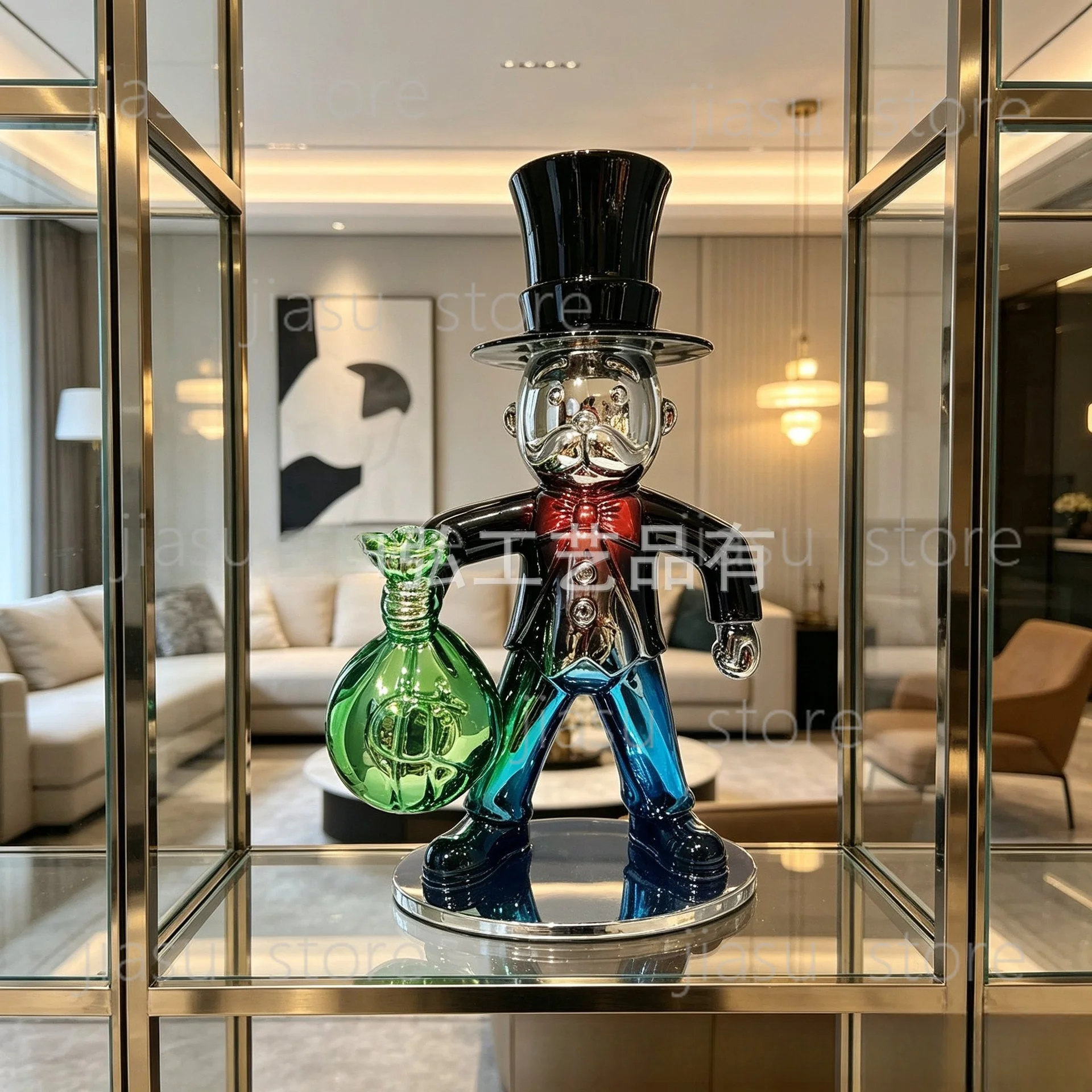 Trendy Mickey Monopoly Statue, - Home Decor Disney 评论和价格