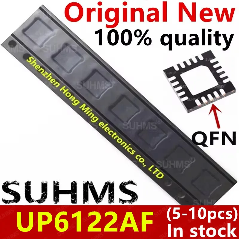 (5-10piece)100% New UP6122AQKF UP6122AF QFN-20