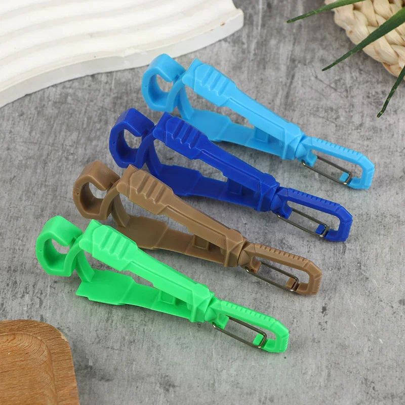 Outdoor Protective Gloves Clip Hanger Multi-purpose Safety Work Gloves Holder Anti-drop Glove Buckle Waist Buckle Clamp