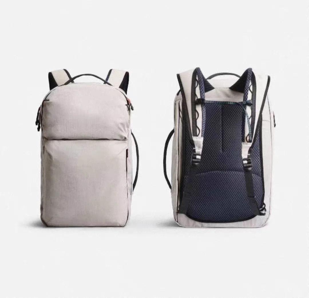 Lightweight Unisex Travel Backpack Outdoor Hiking Computer Bag Large Capacity Dual-Shoulder Bag Casual Simple Style Nylon Mat...
