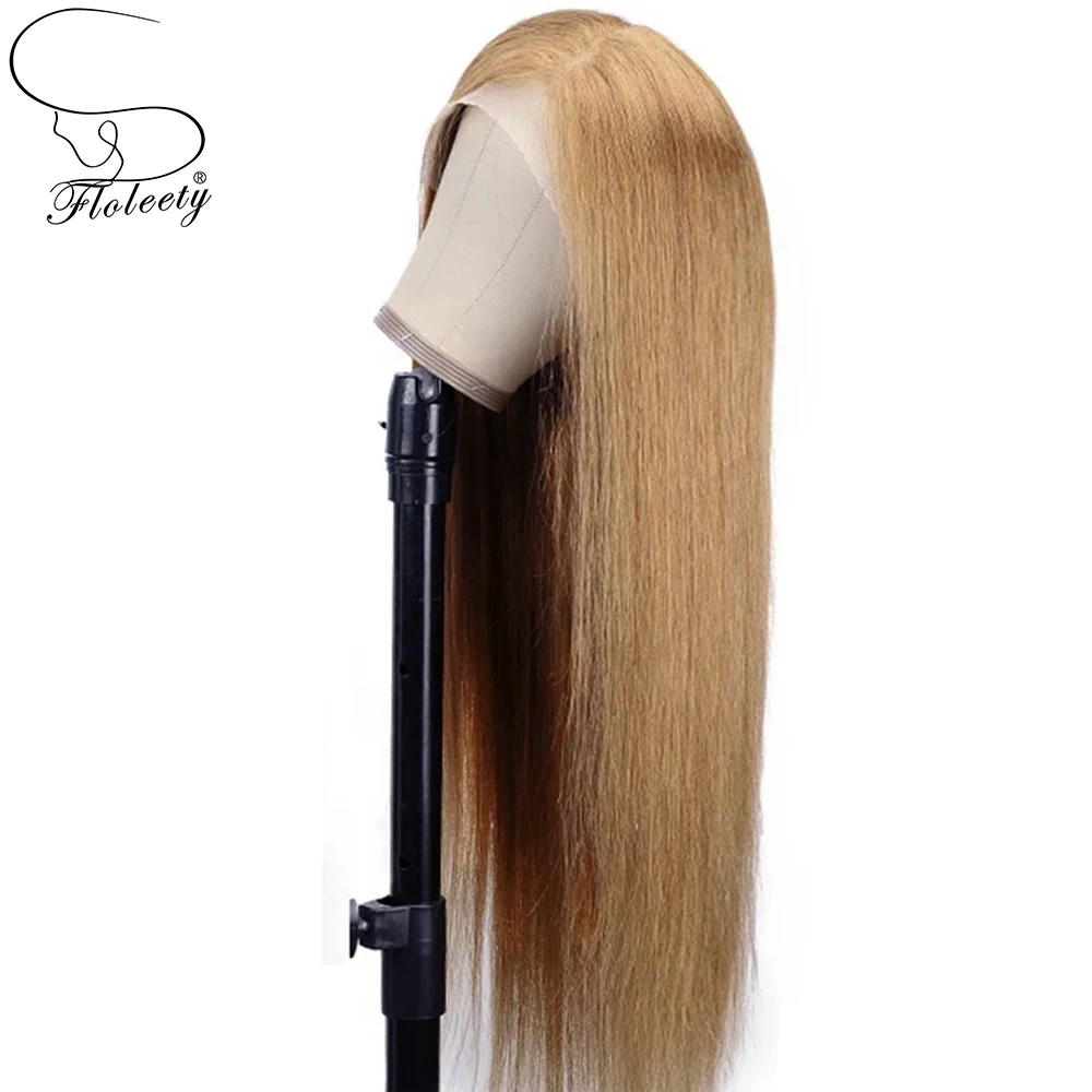 

#27 Blonde Wigs Human Hair 13x6 13x4 HD Lace Frontal Wigs Straight Honey Blonde Lace Front Human Hair Wigs For Women 180%