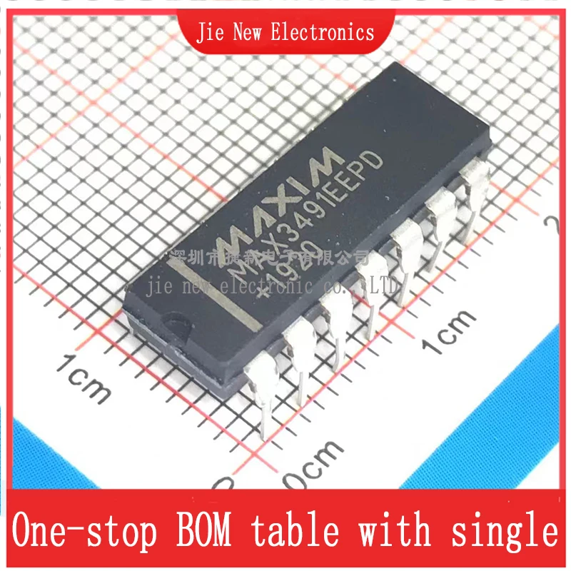 5PCS MAX3491EEPD DIP14 Integrated circuit new original spot supply