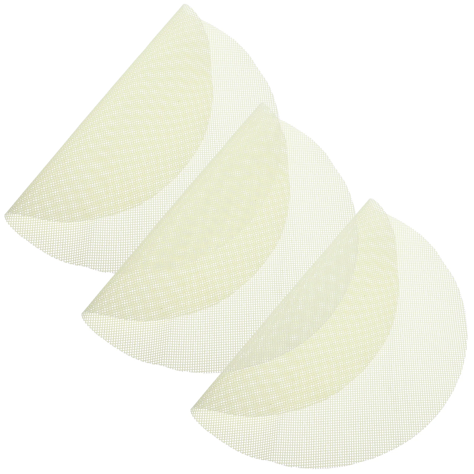 

3Pcs Non-Stick Steamer Pads Reusable Anti-Stick Mats Heat Evenly Safe Material Chinese Food Dumpling Steamer Sheets