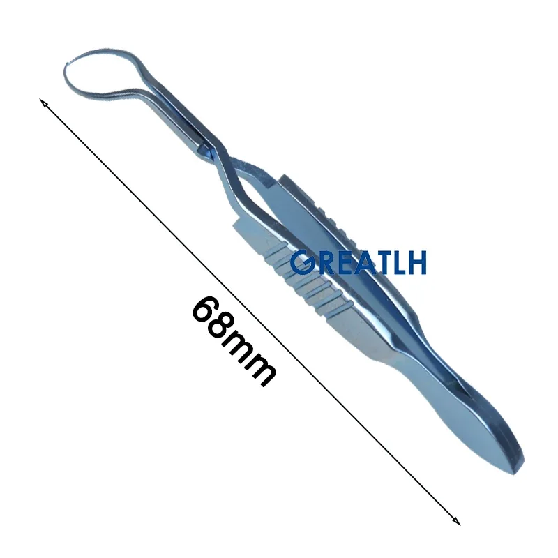 Autoclavable Ophthalmic Towel Forceps Microscope Towel Pliers Titanium Ophthalmic Instrument