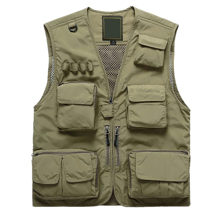 ky-tamaNo-grande-hombres-multi-bolsillos-malla-volver-vintage-revivido-gilet-caqui-caza-pesca-chaleco-chaleco-impermeable