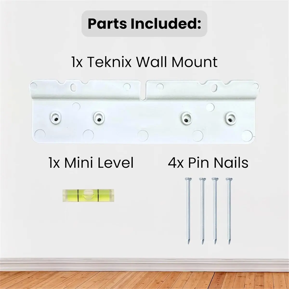 A67T NEW No-Stud, No-Drill Wall Mount for 15-Inch Calendar - the Original Easy DIY Install, No Anchors or Screws Needed