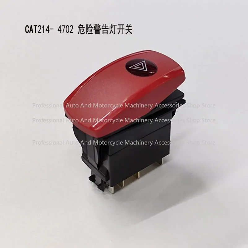 

For Caterpillar CAT Excavator Construction Vehicle 214-4702 Hazard Warning Light Switch Rocker Switch